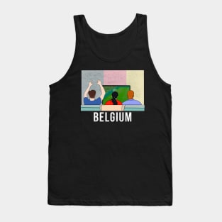 Belgium Fans Tank Top